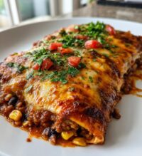ground turkey black bean enchiladas