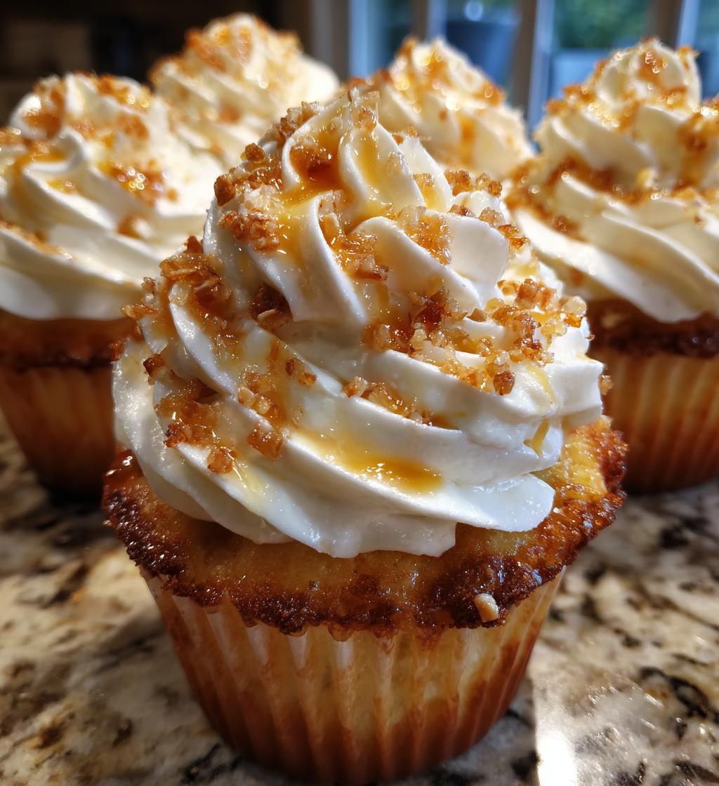 harry potter butterbeer cupcakes - detail 1