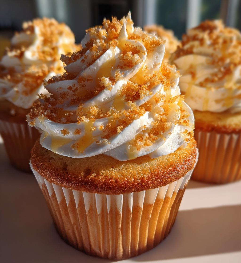 harry potter butterbeer cupcakes