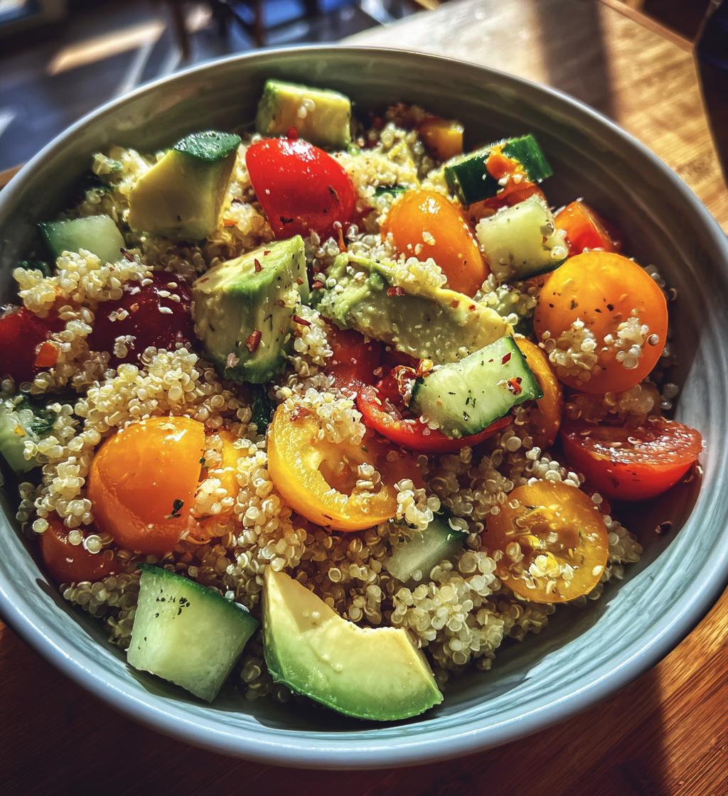 harvest quinoa bowl - detail 1