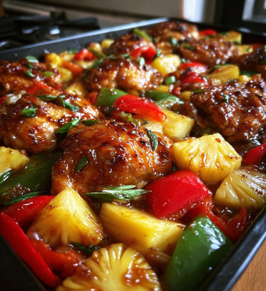hawaiian chicken sheet pan a tropical escape for dinner