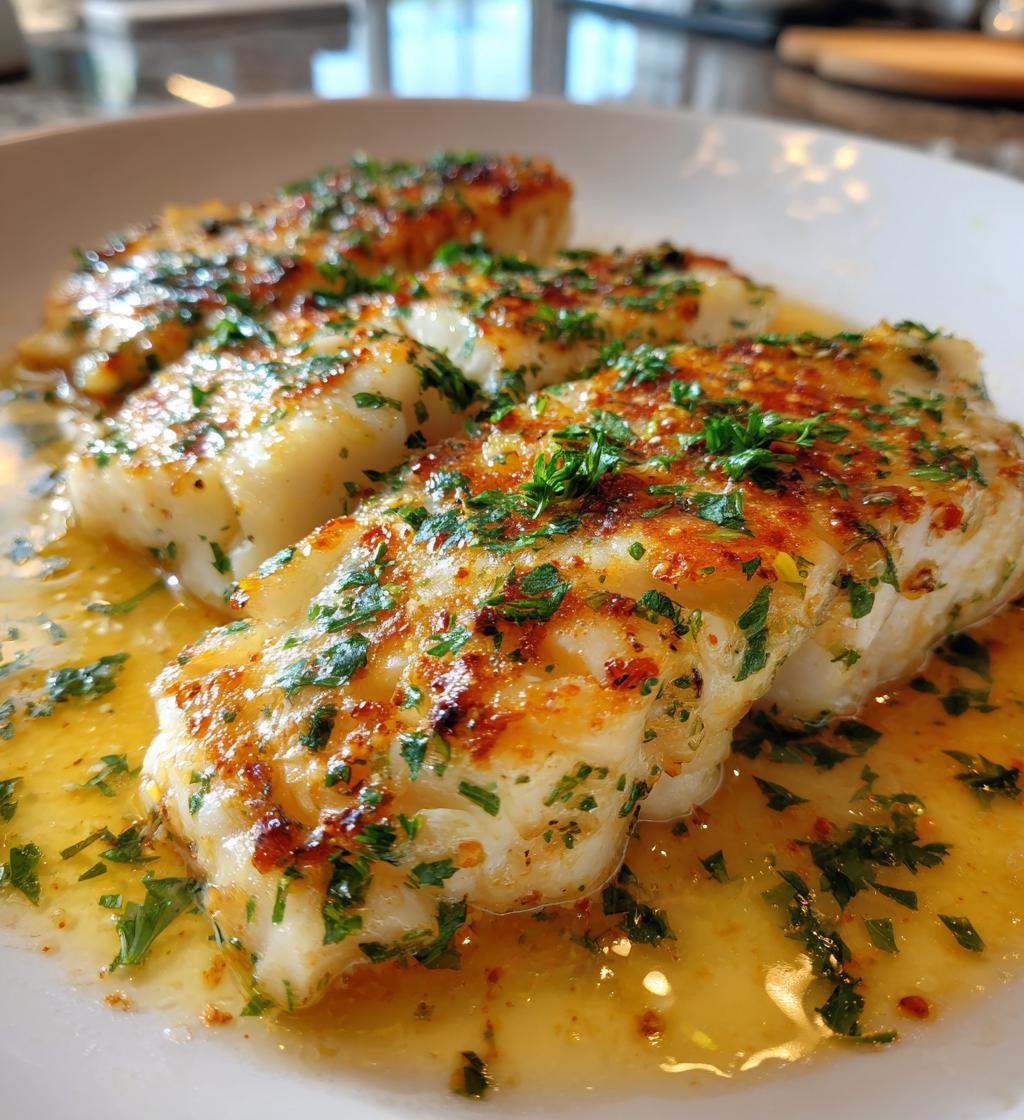 healthy lemon butter baked cod recipe