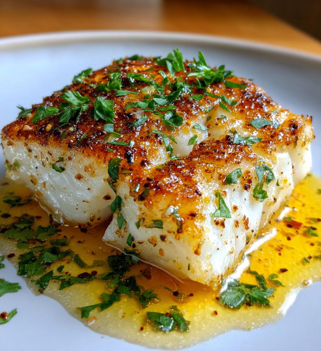 healthy lemon butter baked cod recipe
