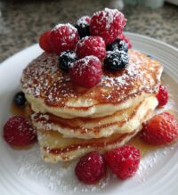 high protein cottage cheese pancakes
