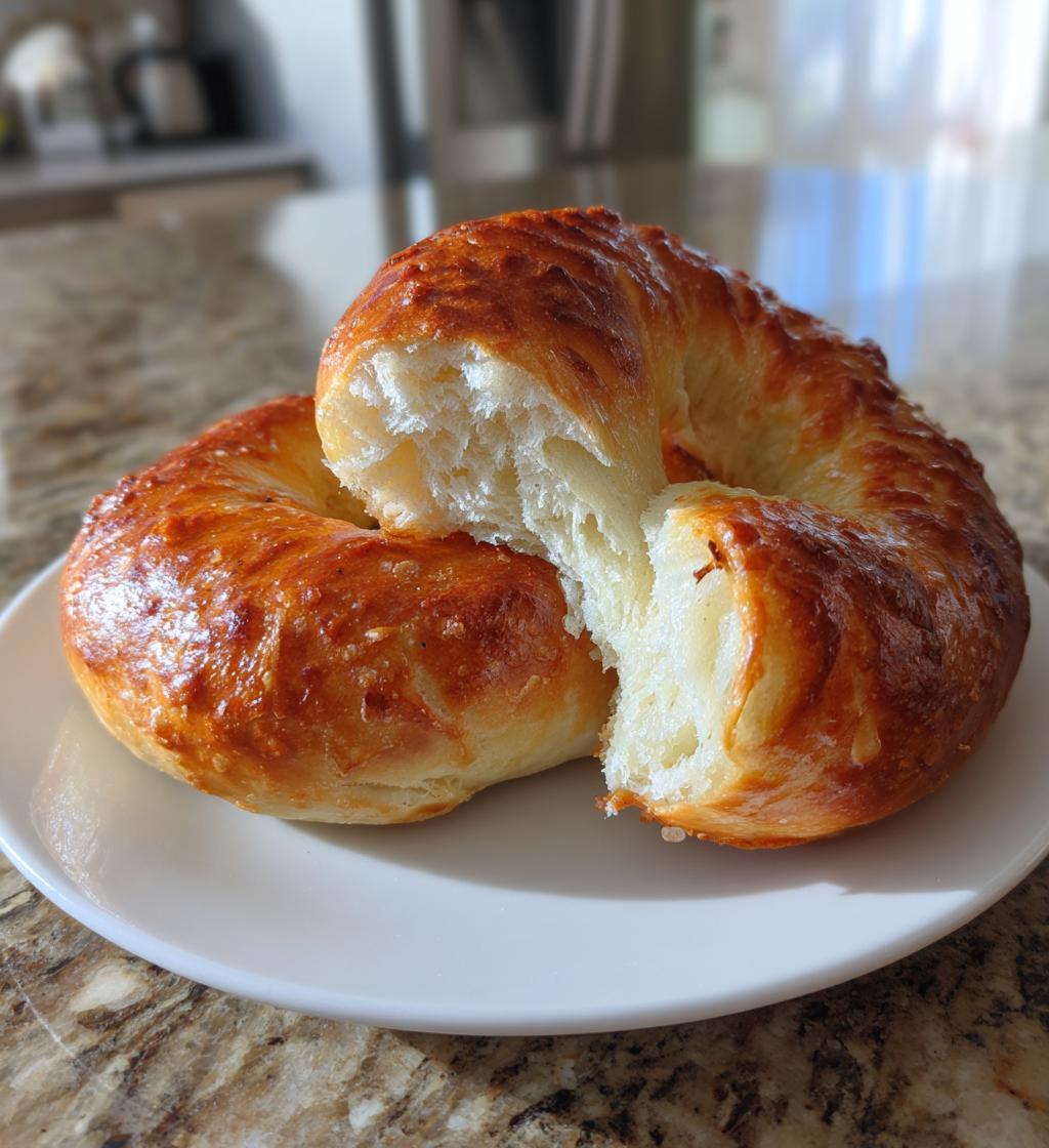 high protein greek yogurt bagels - detail 1