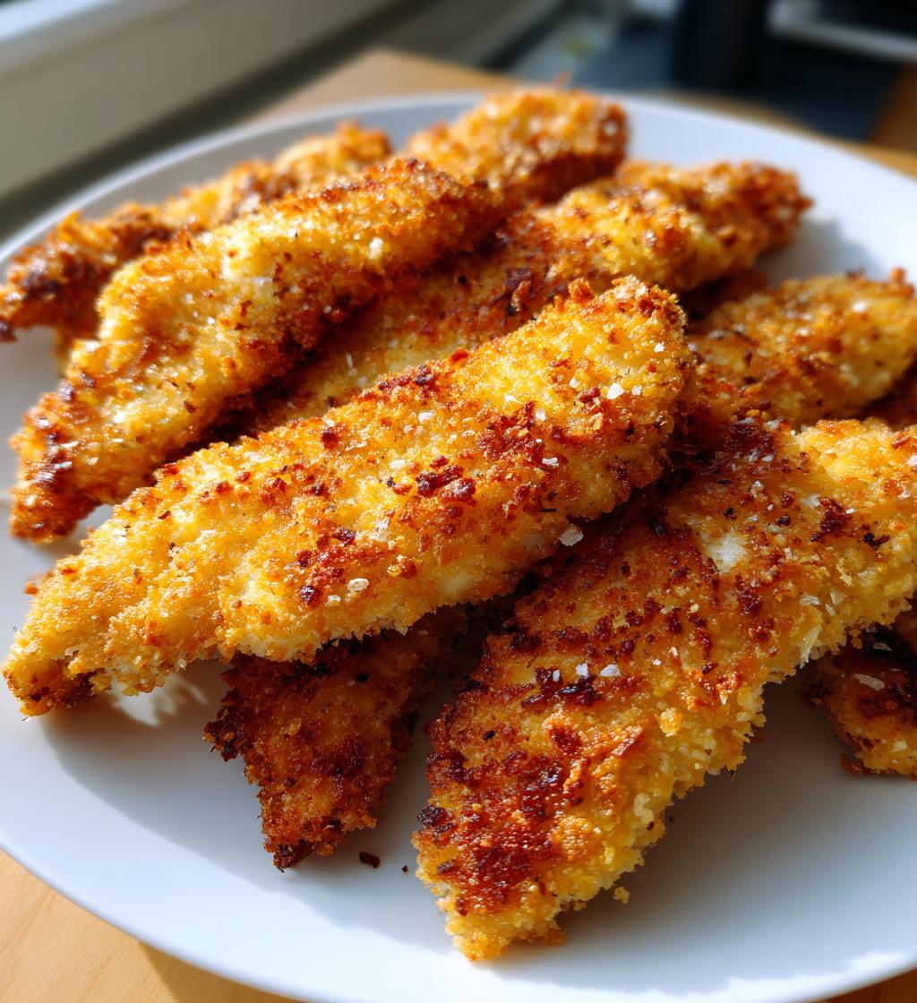 homemade baked chicken tenders - detail 1