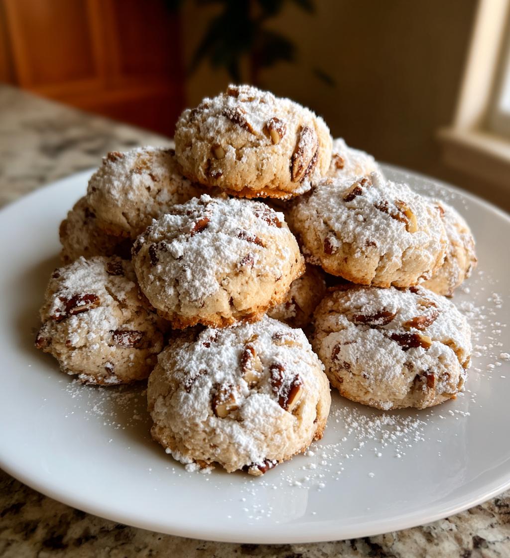 homemade pecan sandies