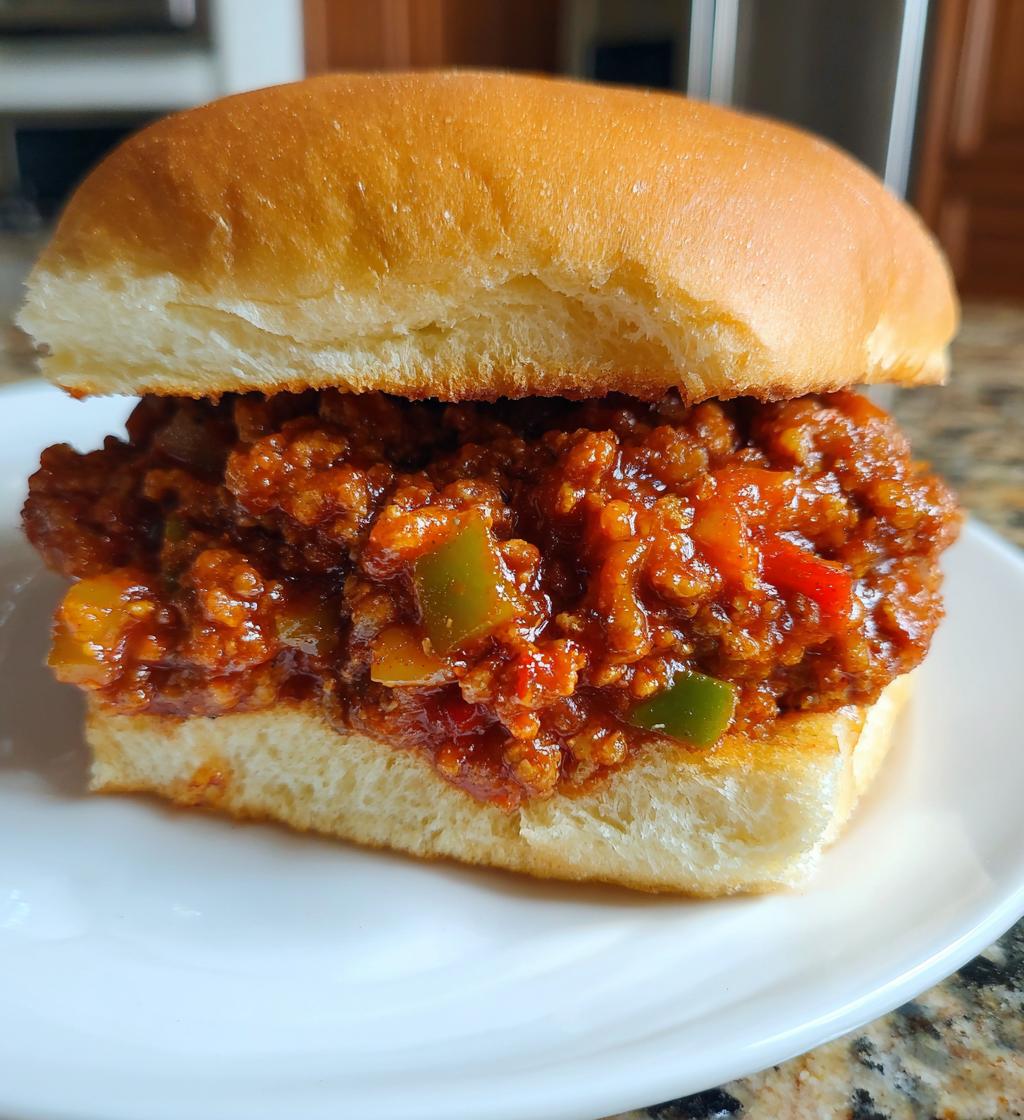 homemade sloppy joes