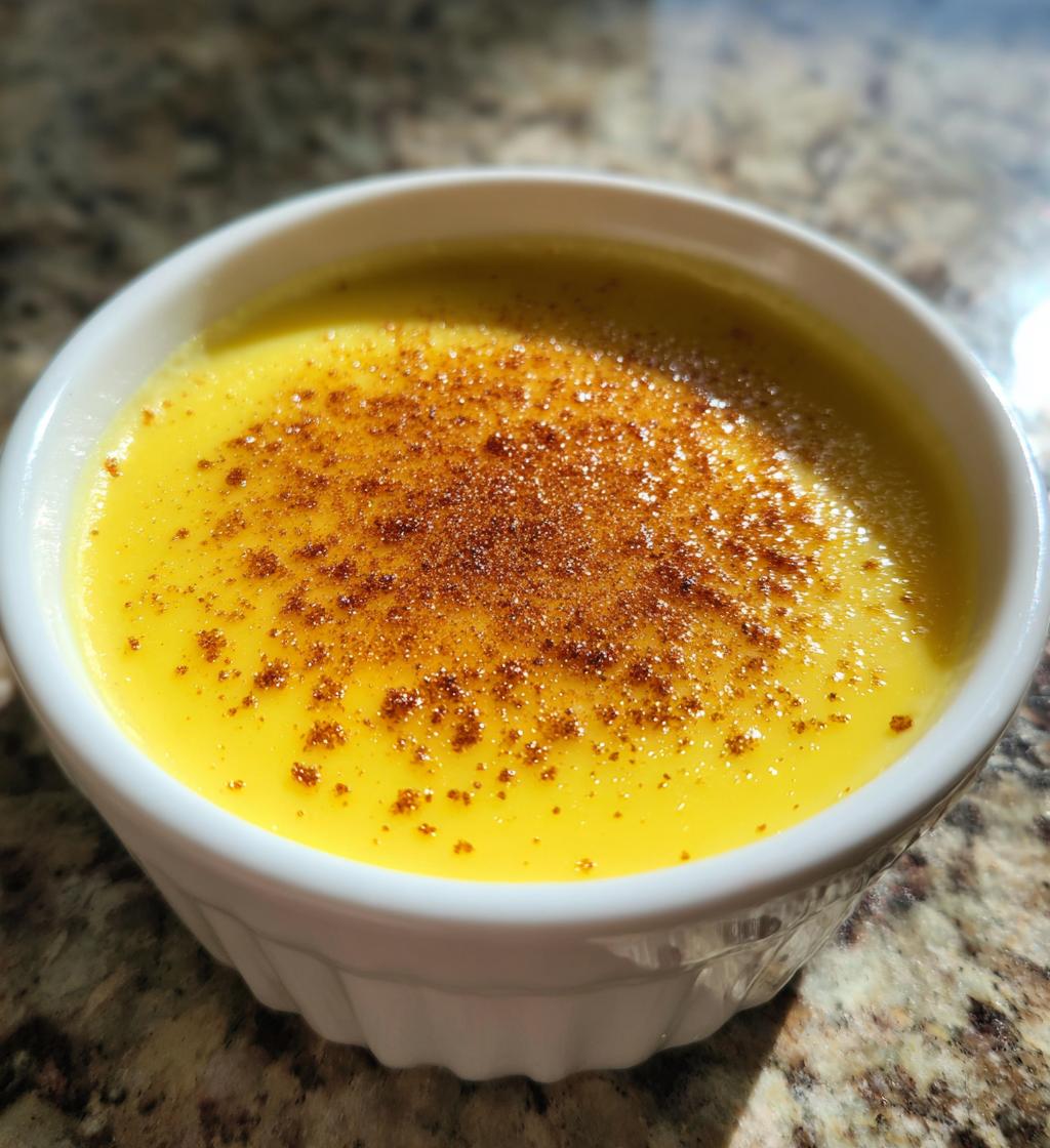 homemade vanilla custard