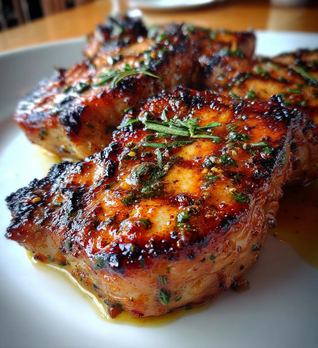 honey mustard pork chops