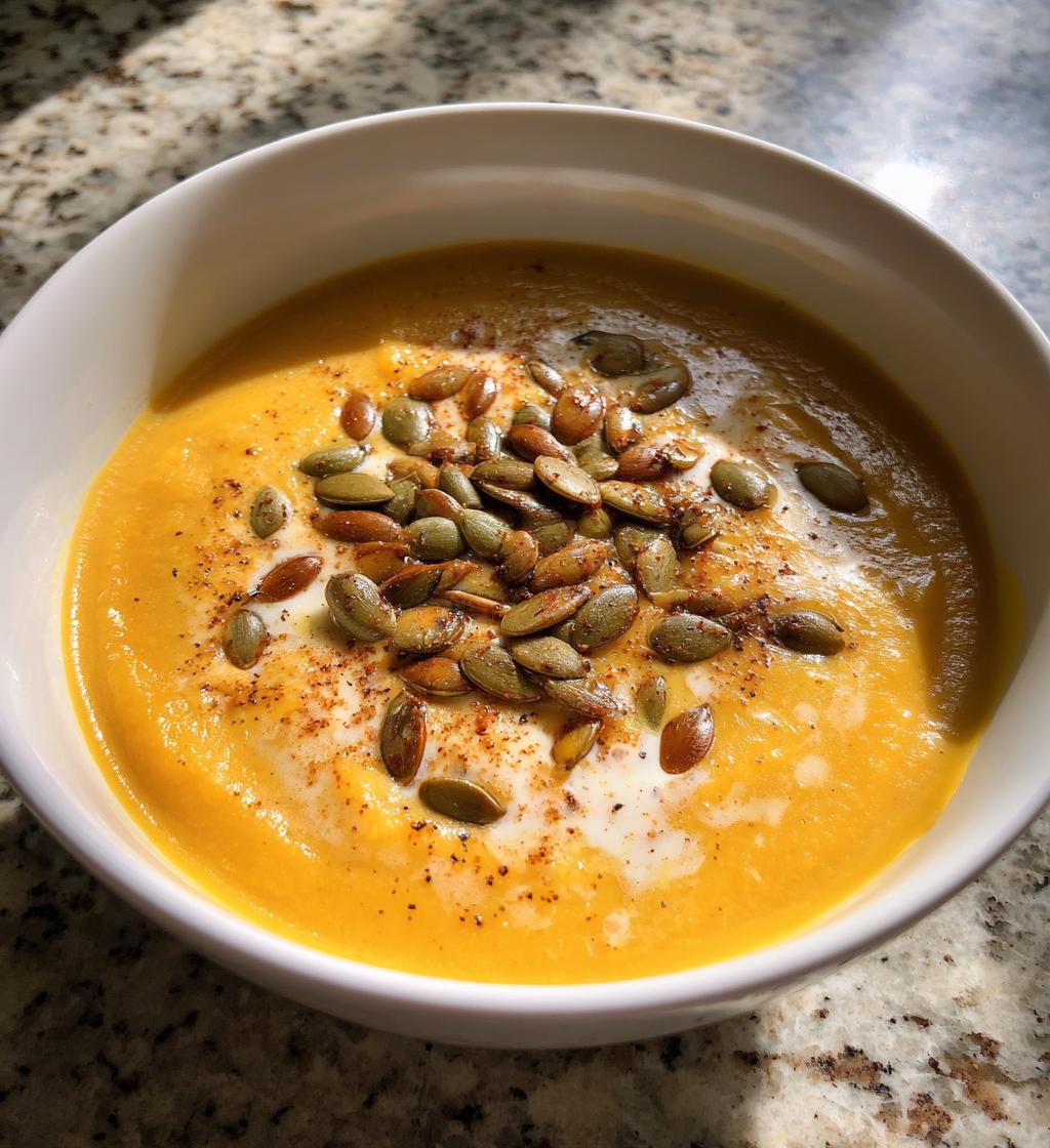 honey roasted acorn squash soup