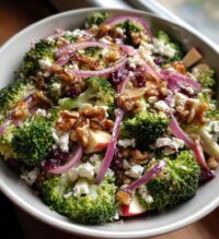honeycrisp apple broccoli salad