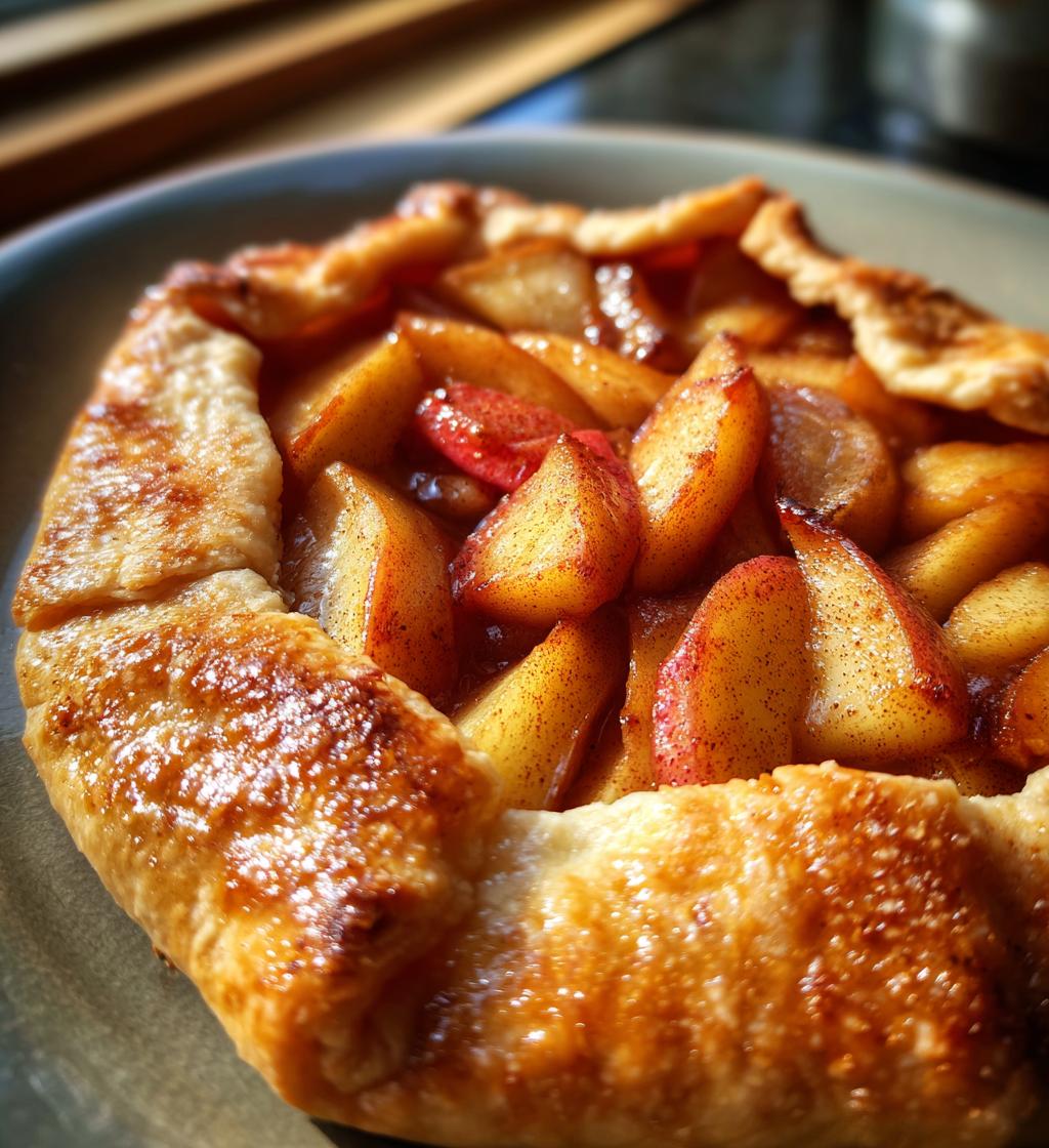 honeycrisp apple galette