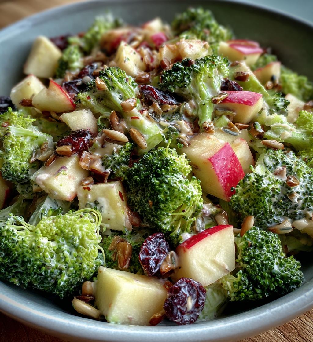 honeycrisp broccoli salad