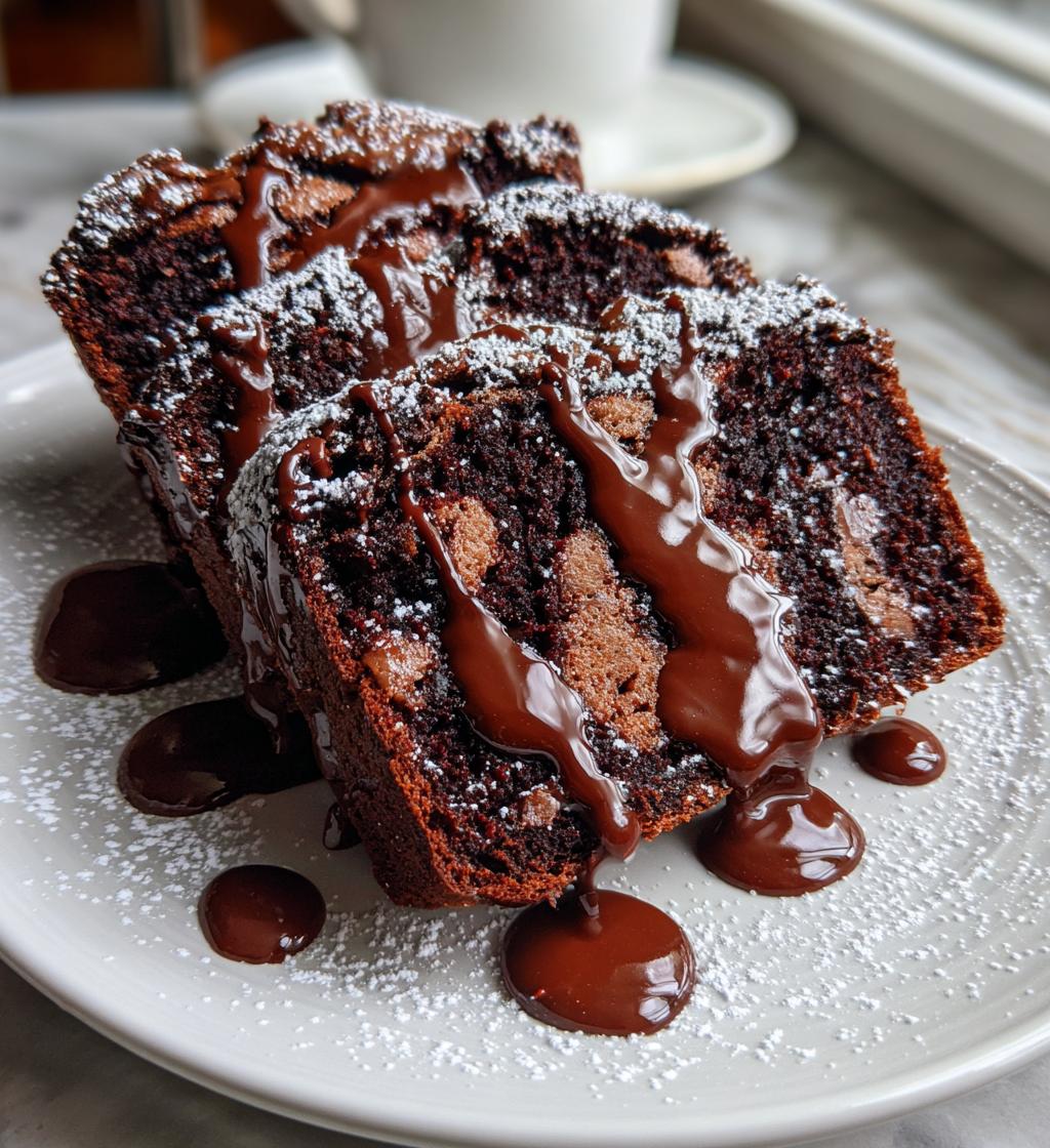 hot fudge brownie bread recipe - detail 1
