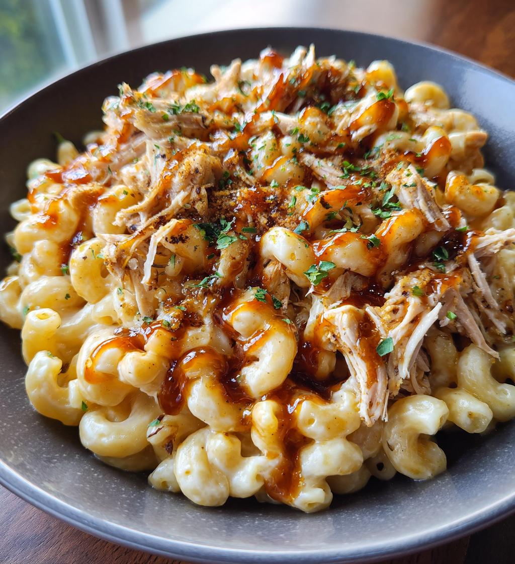 hot honey chicken mac n cheese - detail 1