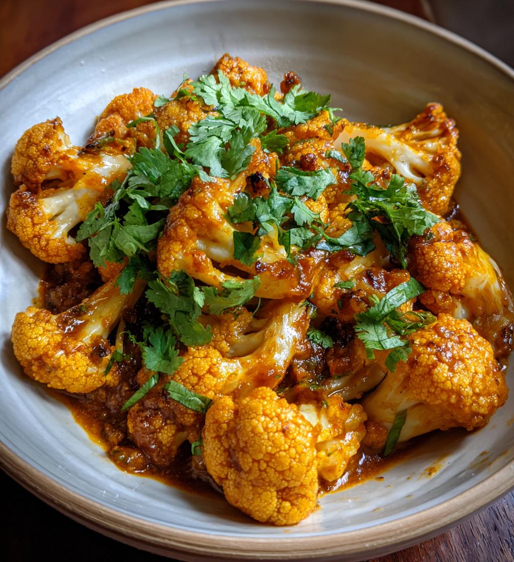 indian butter cauliflower - detail 1