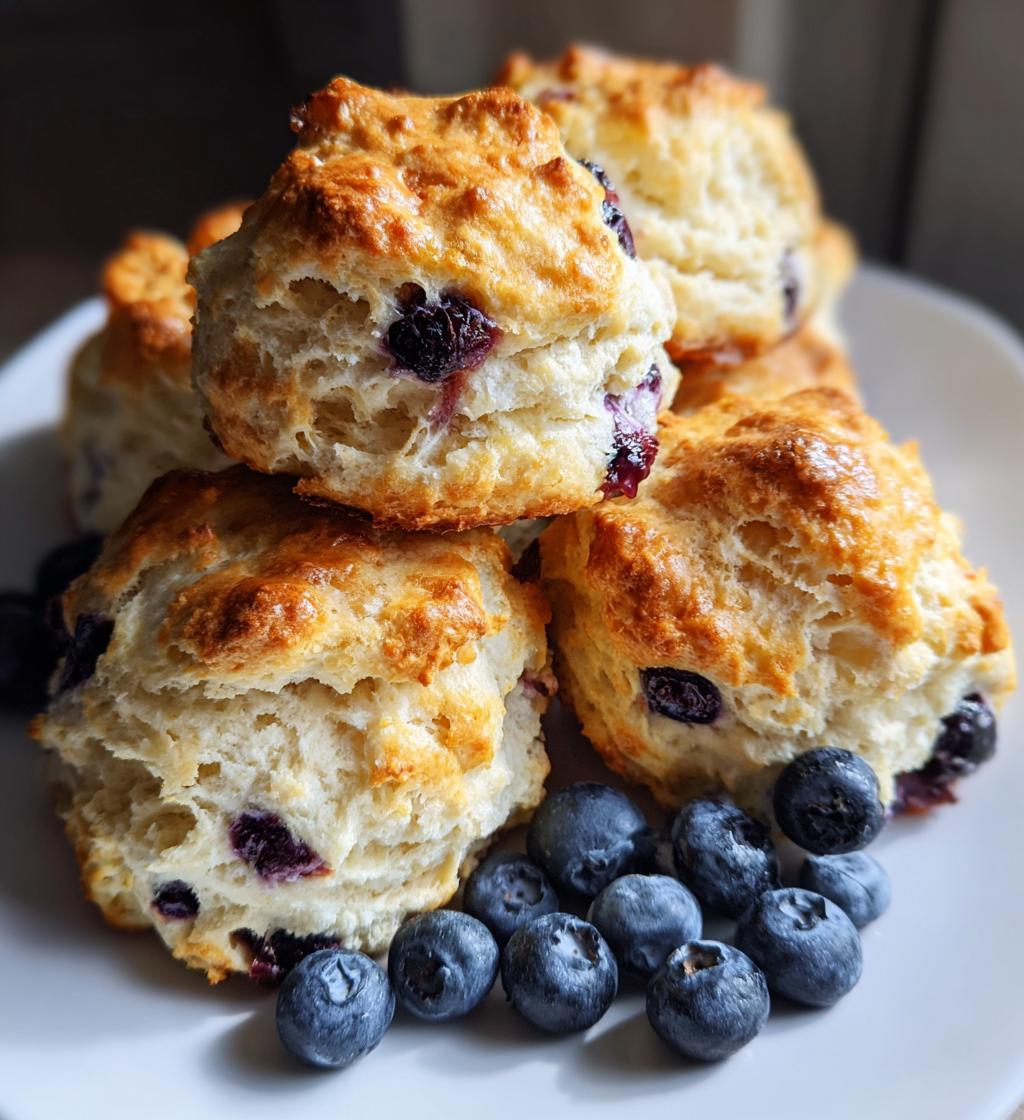 irresistible blueberry biscuits recipe - detail 1