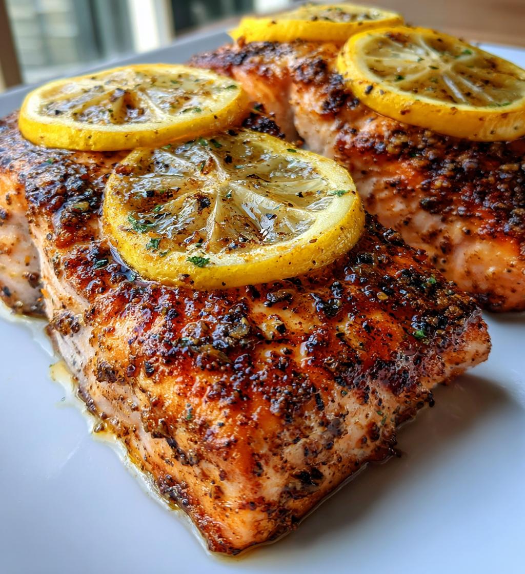 irresistible grilled salmon with the best salmon seasoning