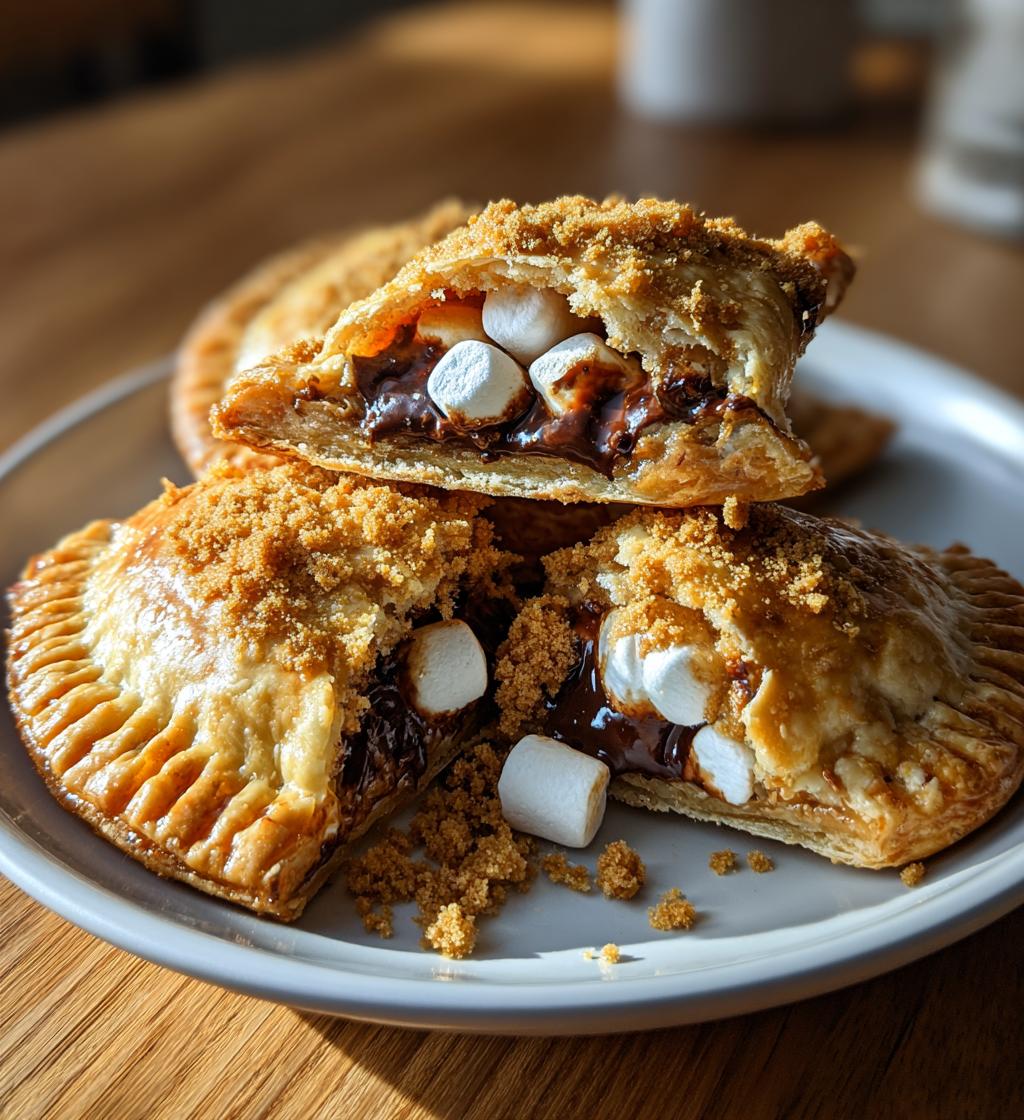 irresistible smores hand pies - detail 1