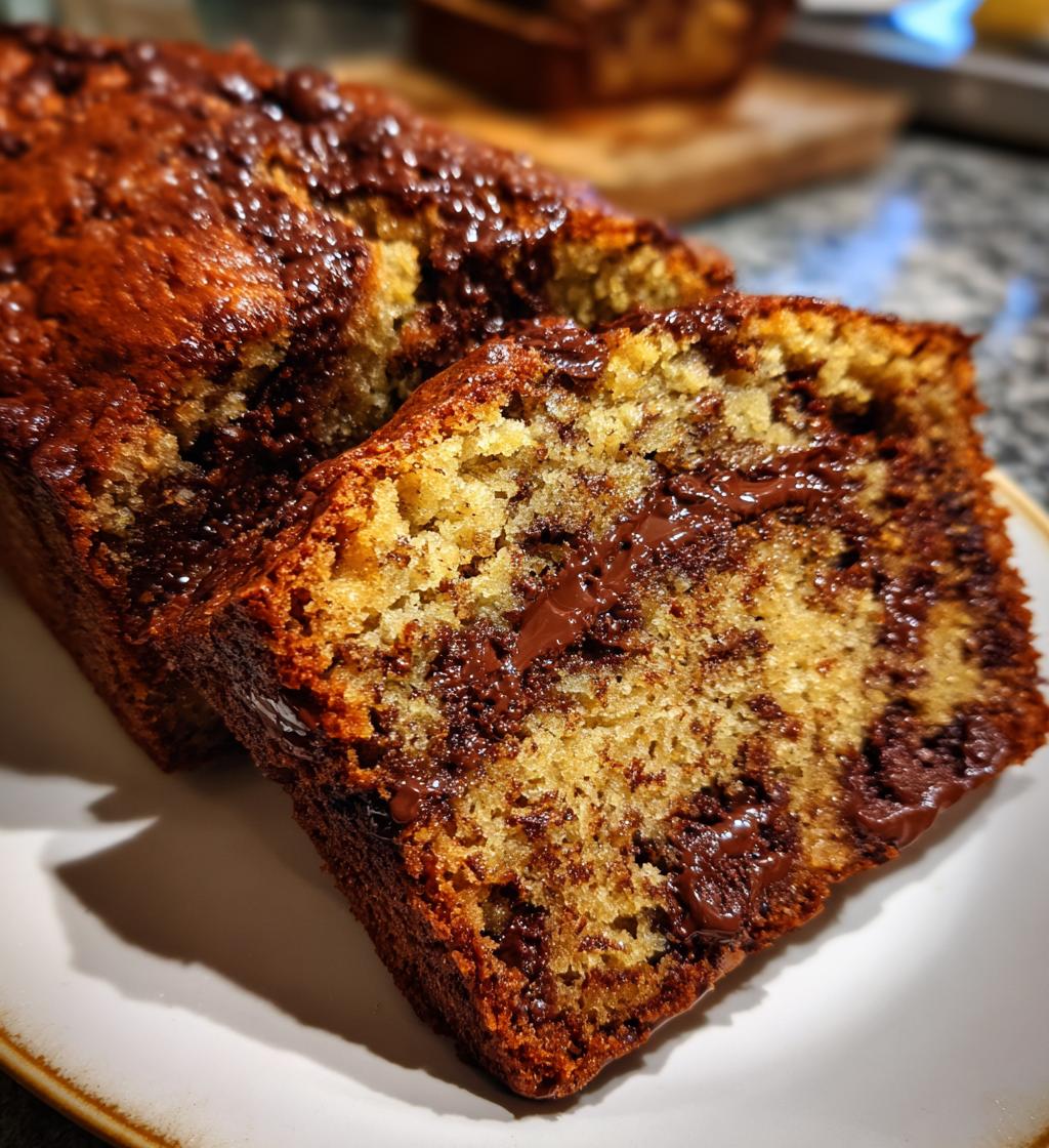irresistible super moist chocolate chip banana bread