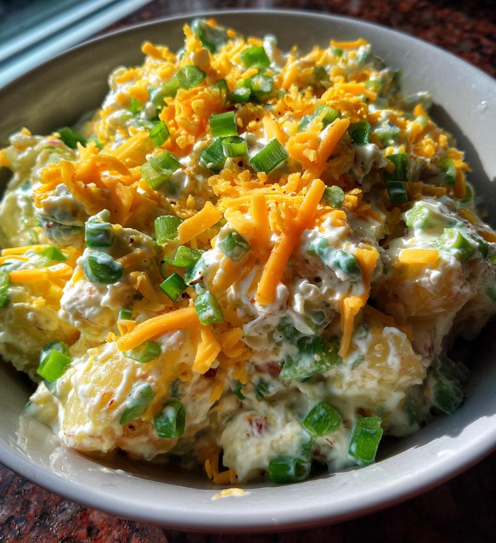 jalapeno popper potato salad - detail 1
