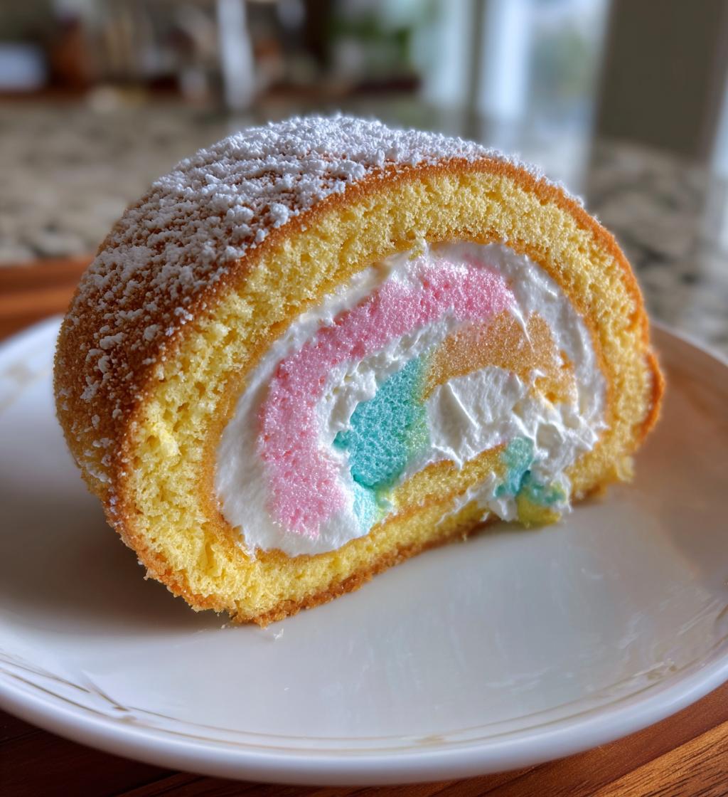 japanese cotton candy swiss cake roll