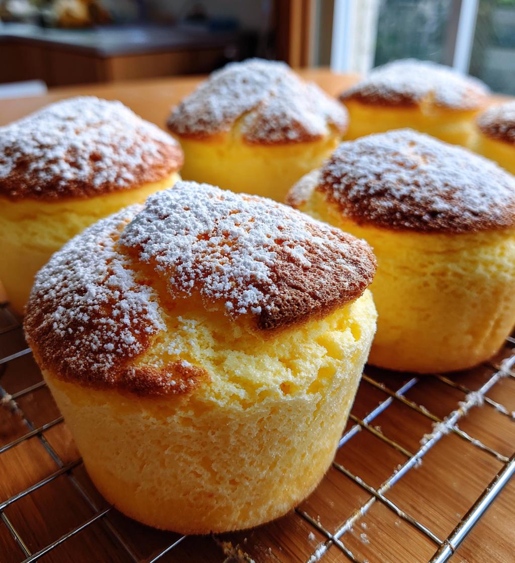japanese cotton cheesecake cupcakes