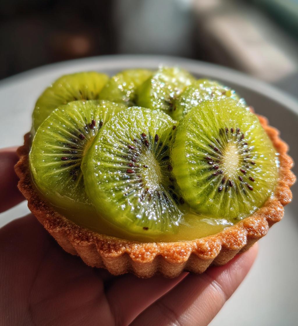 kiwi lime tarts