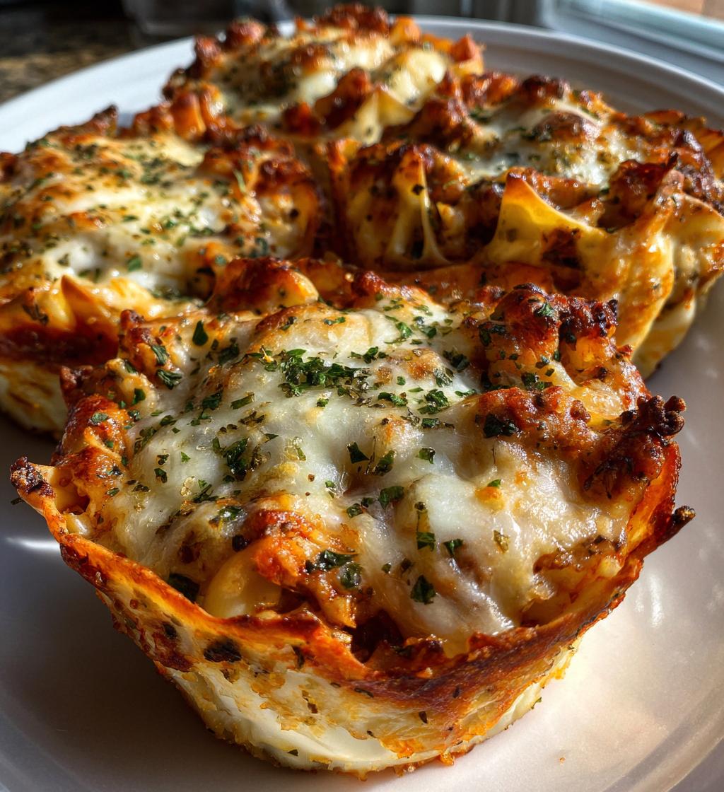 lasagna cups