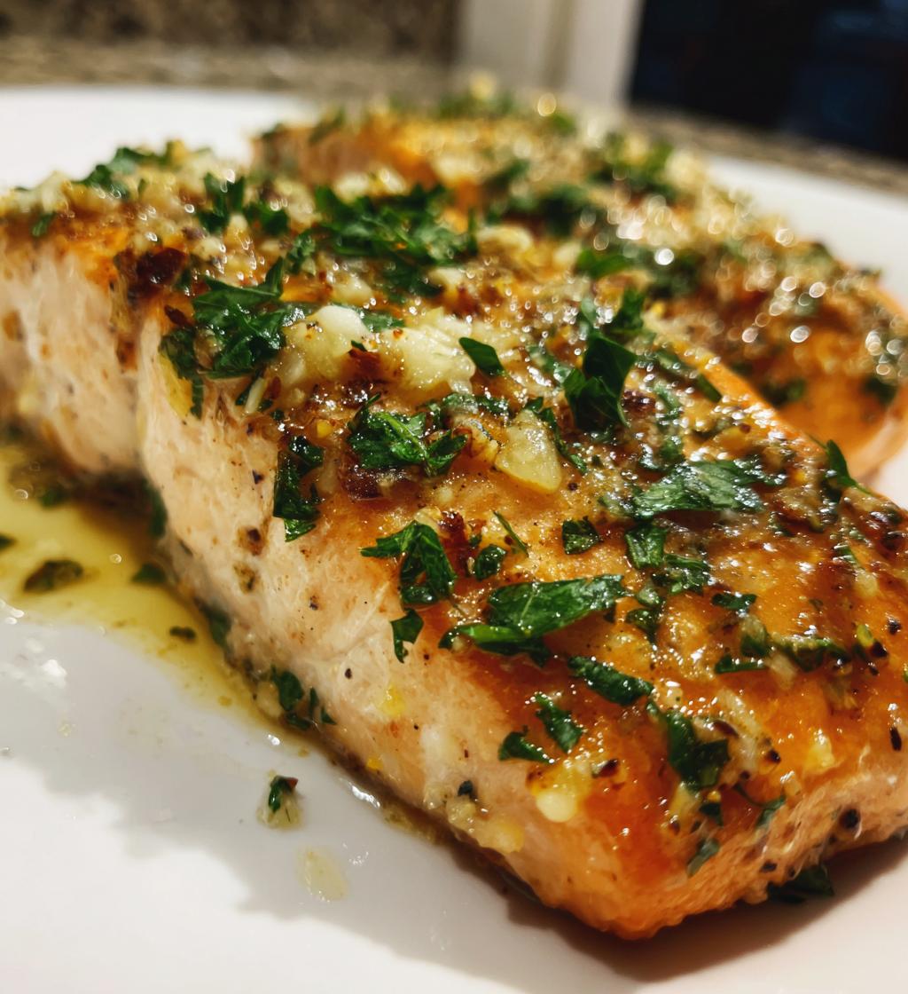 lemon garlic salmon