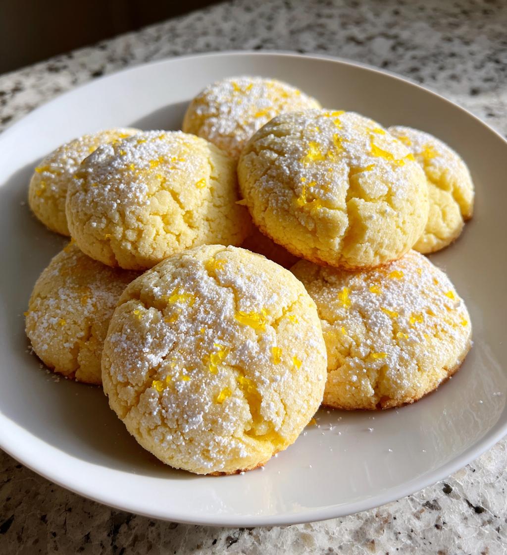 lemon sugar cookies recipe - detail 1