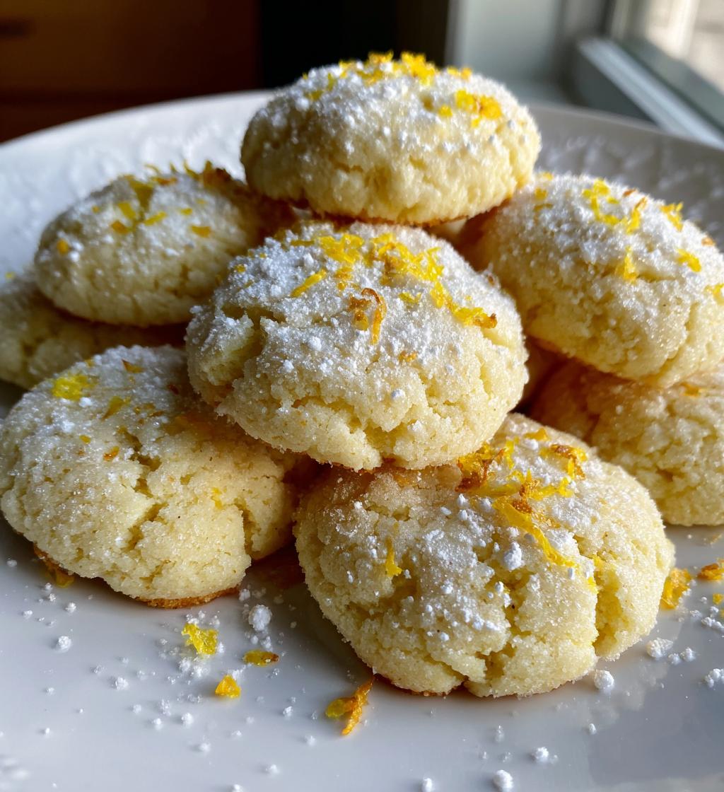lemon sugar cookies recipe - detail 1