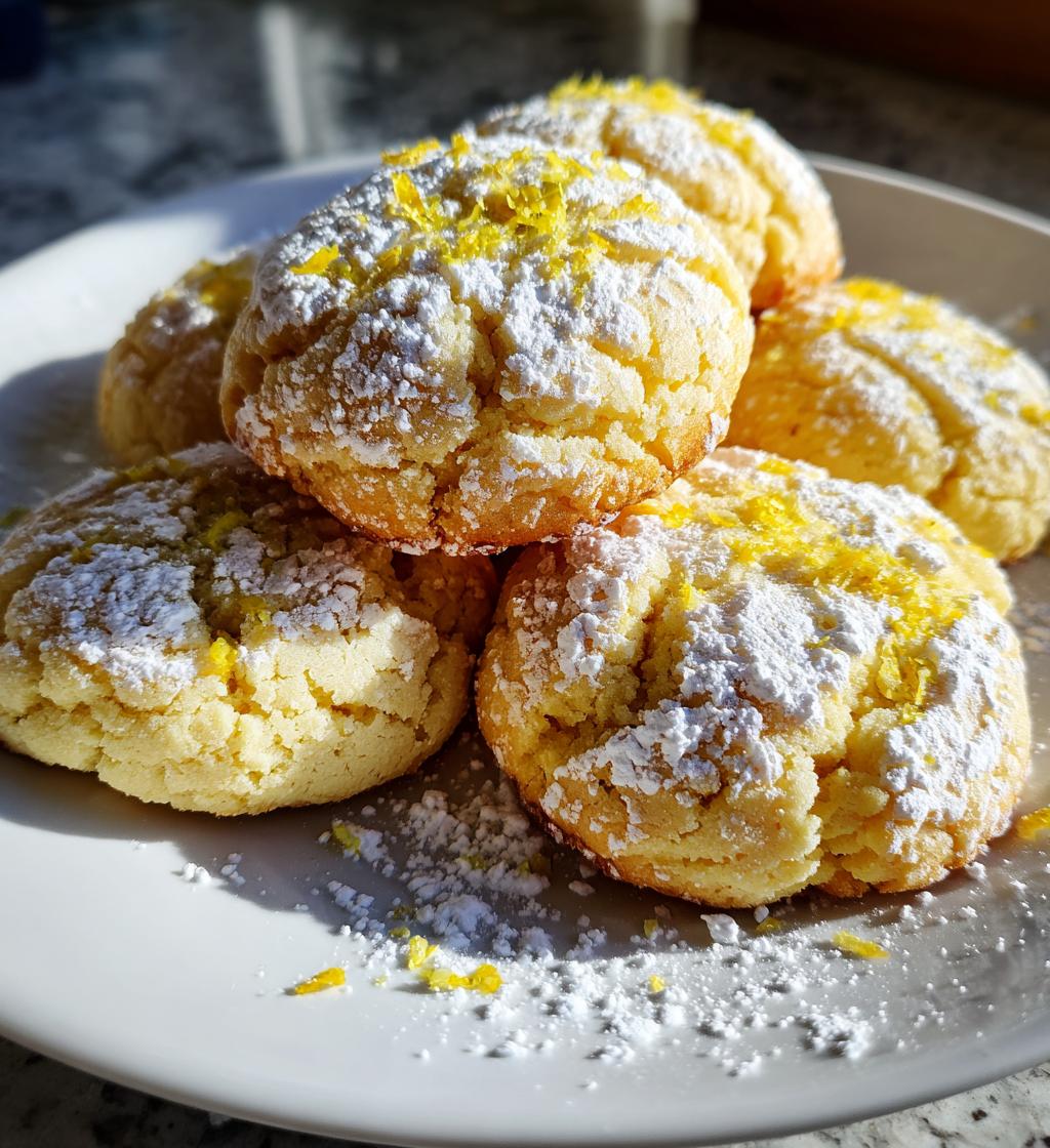lemon sugar cookies recipe