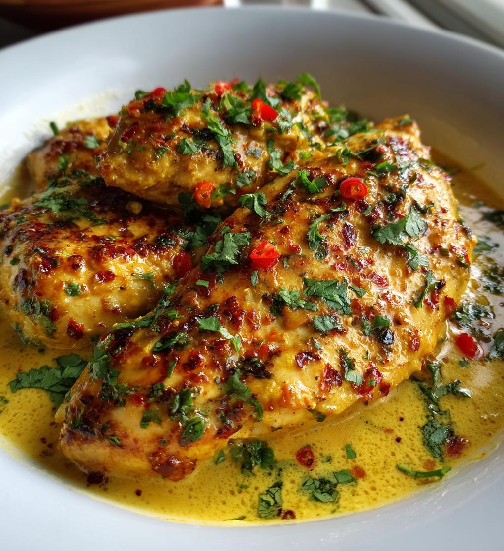 lime chilli coconut chicken - detail 1