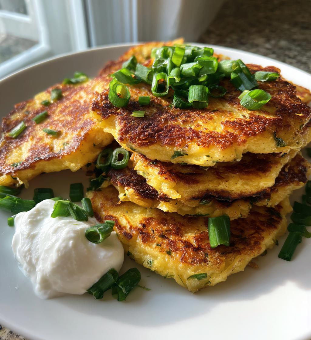 loaded mashed potato cakes