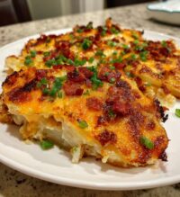 loaded scalloped potatoes