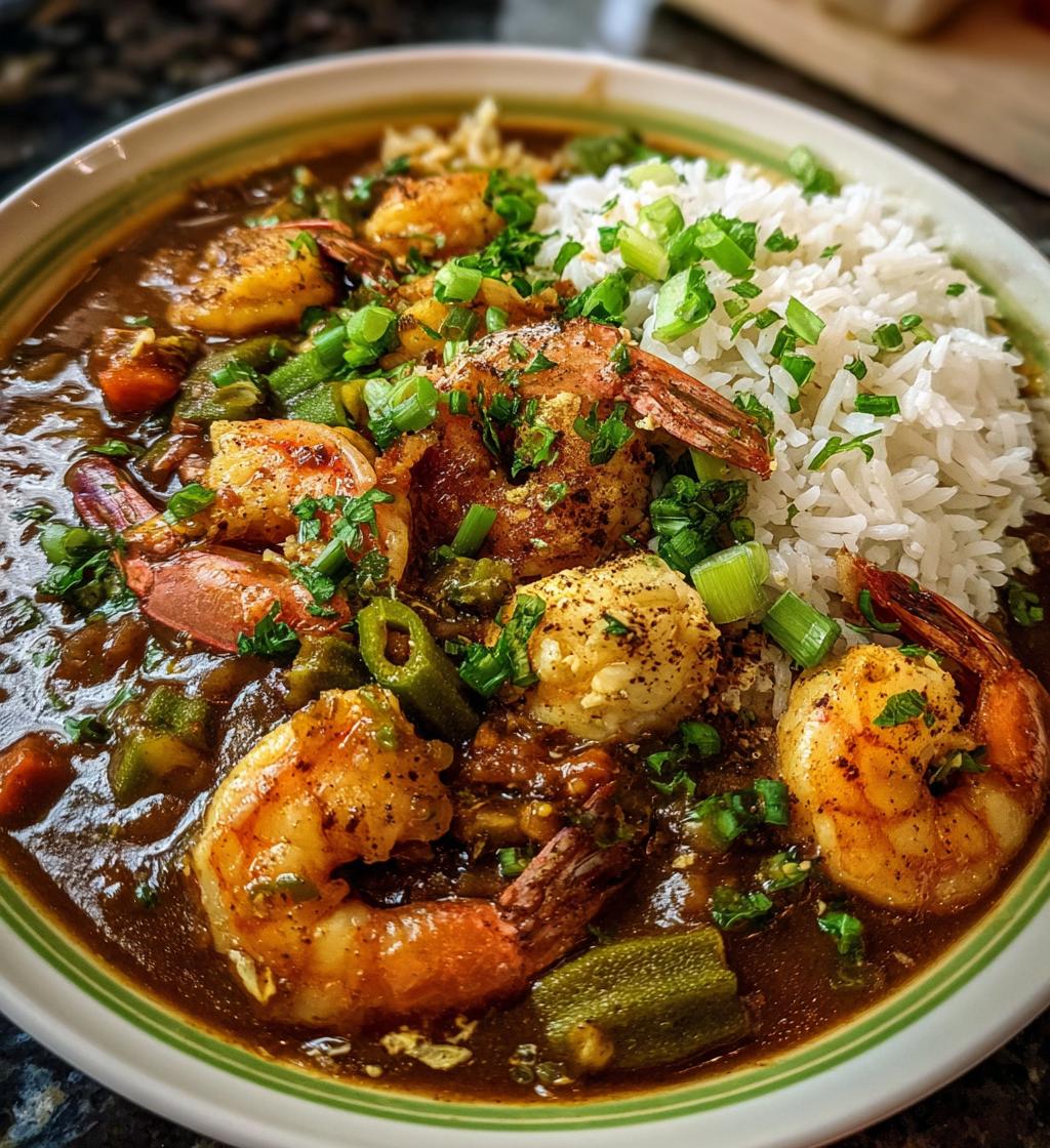 louisiana seafood gumbo