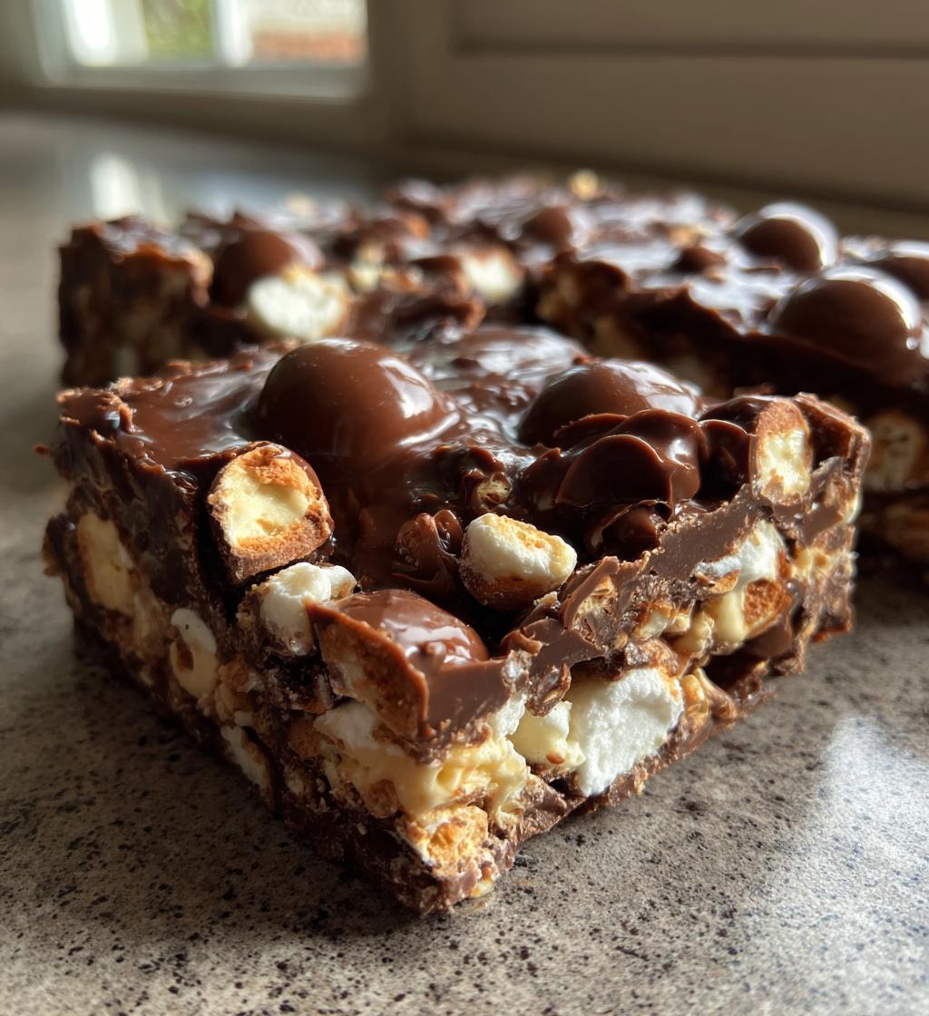 maltesers rocky road - detail 1