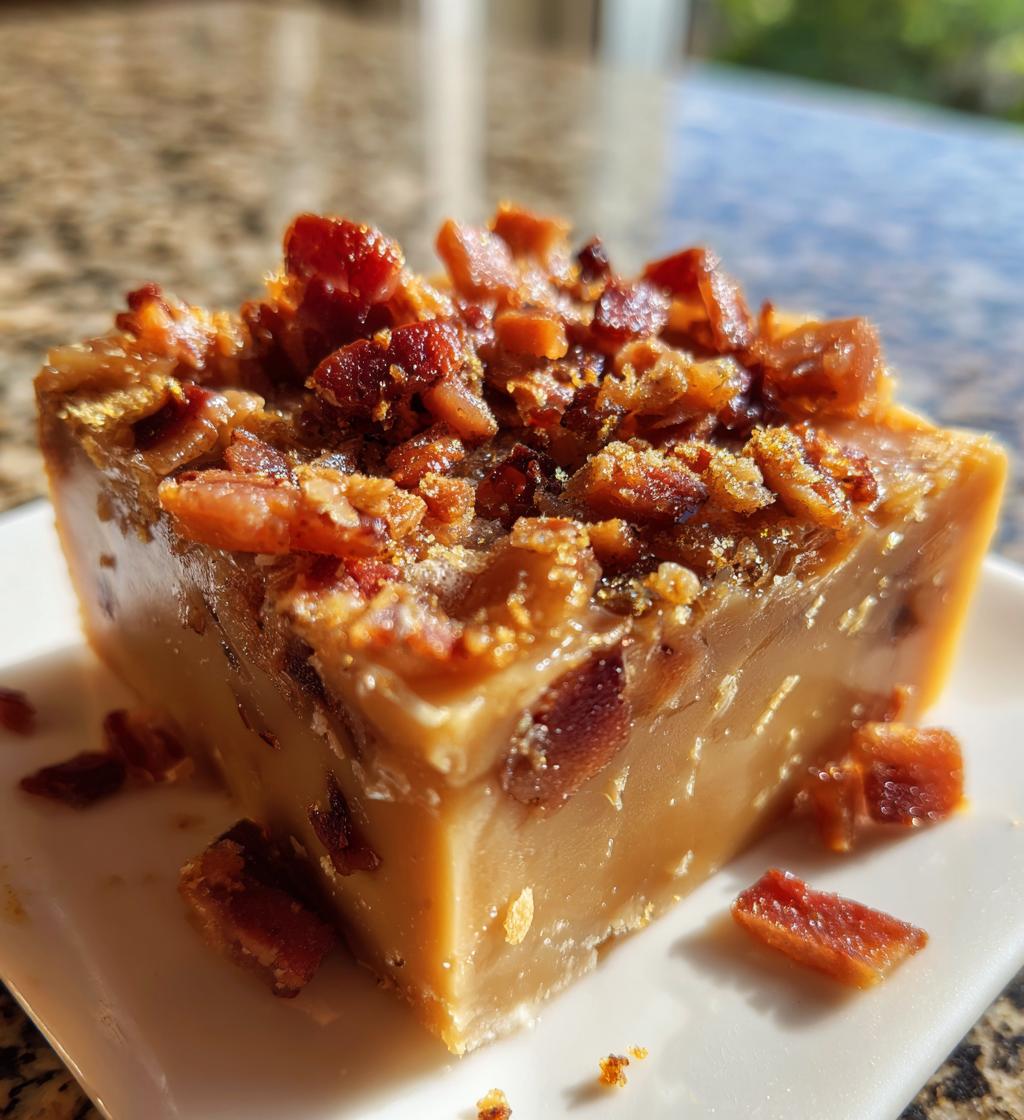 maple bacon fudge