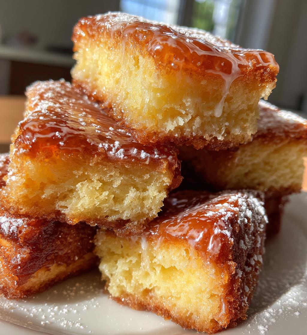 maple donut bars from scratch - detail 1