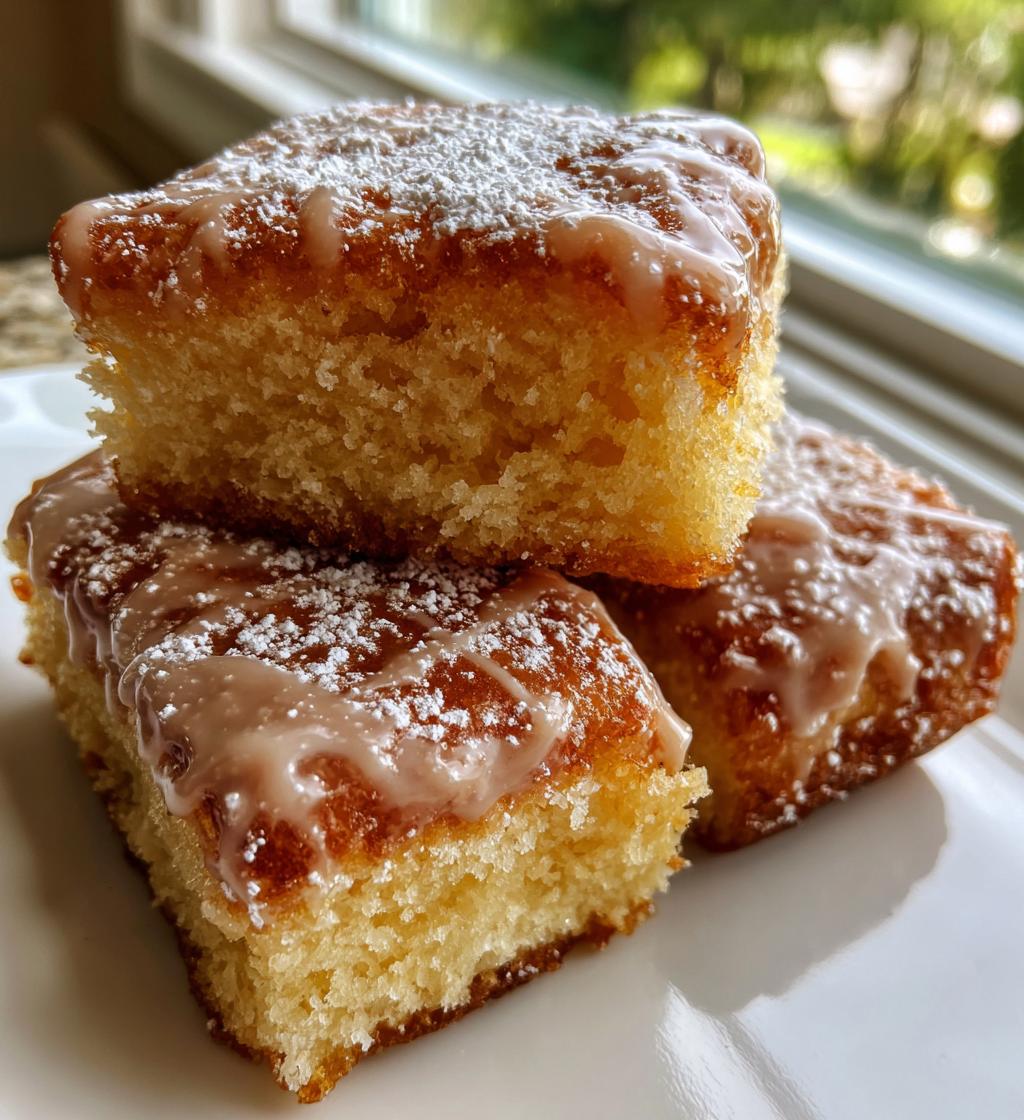 maple donut bars from scratch