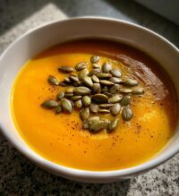 maple roasted butternut squash soup
