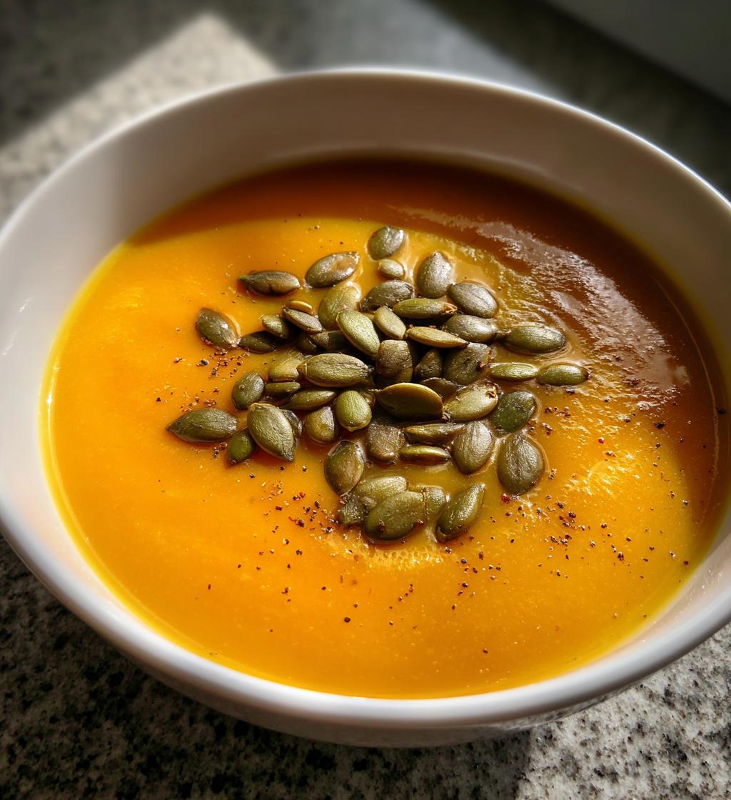 maple roasted butternut squash soup