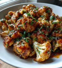 maple sriracha cauliflower bliss