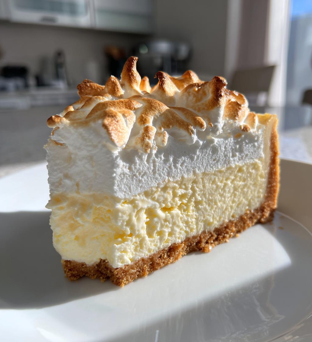 marshmallow whip cheesecake - detail 1