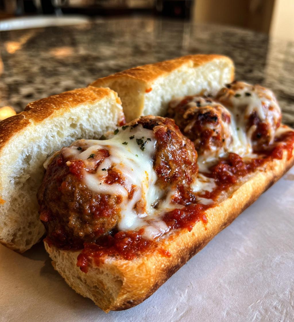 meatball subs - detail 1