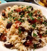 mediterranean rice and beans