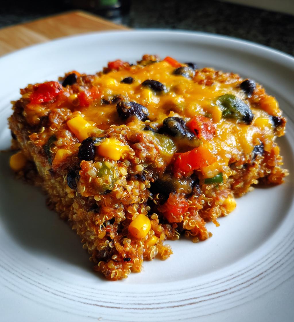 mexican quinoa casserole - detail 1