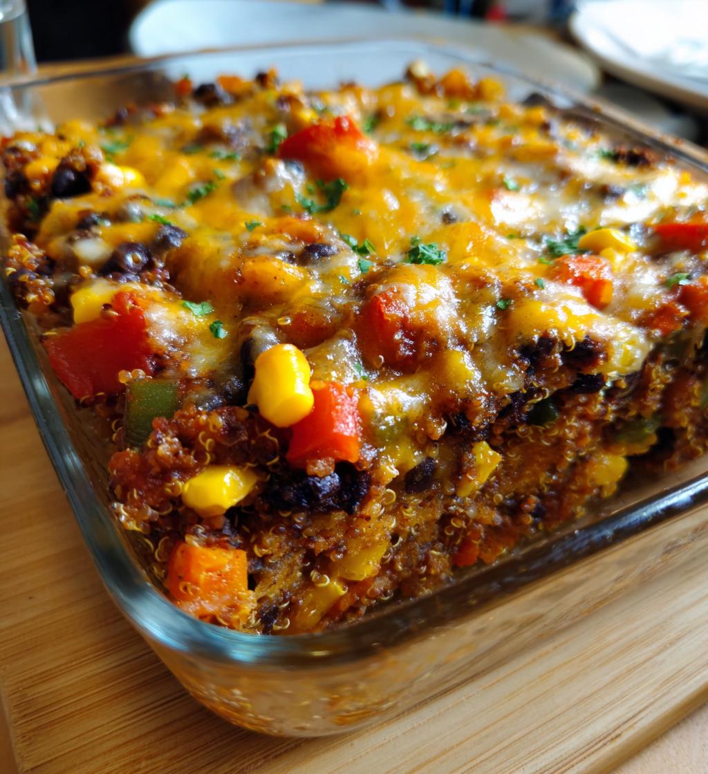 mexican quinoa casserole